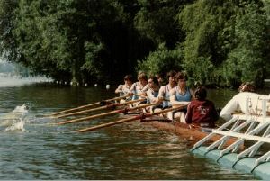 Tees Henley crew in 1979